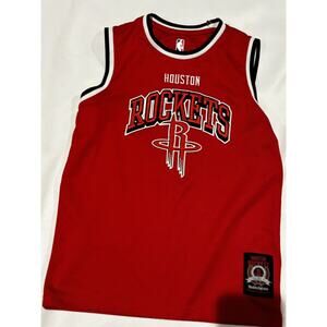 NBA Houston Rockets Jersey Boy's SIze 0-12 Travel Texas Basketball
